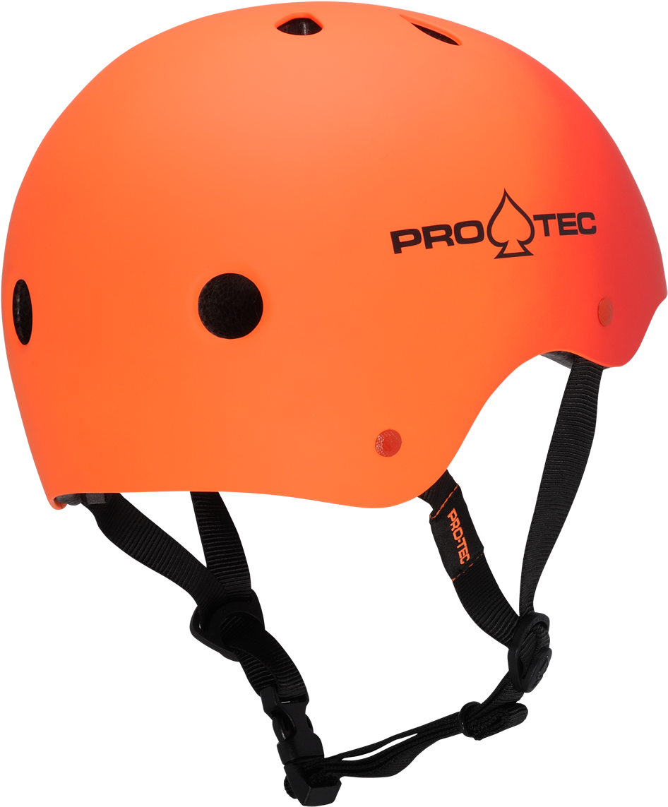 Classic Red Orange Helmet Certified (1200x1200), Png Download