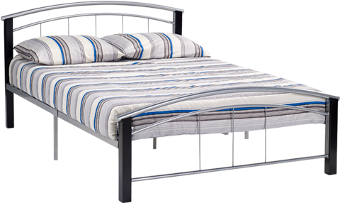 Image For Metal Bed (519x804), Png Download