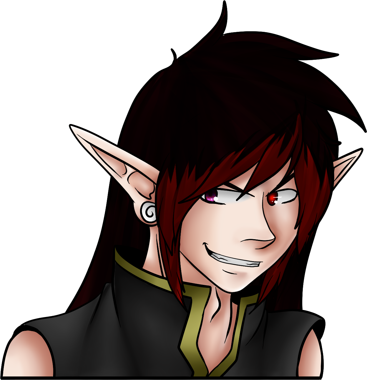 Evil Grin (1247x1290), Png Download