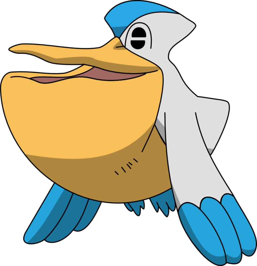 Pelipper Png (879x910), Png Download