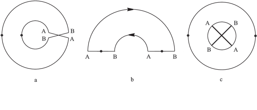 Three Descriptions Of The Möbius Strip (850x376), Png Download