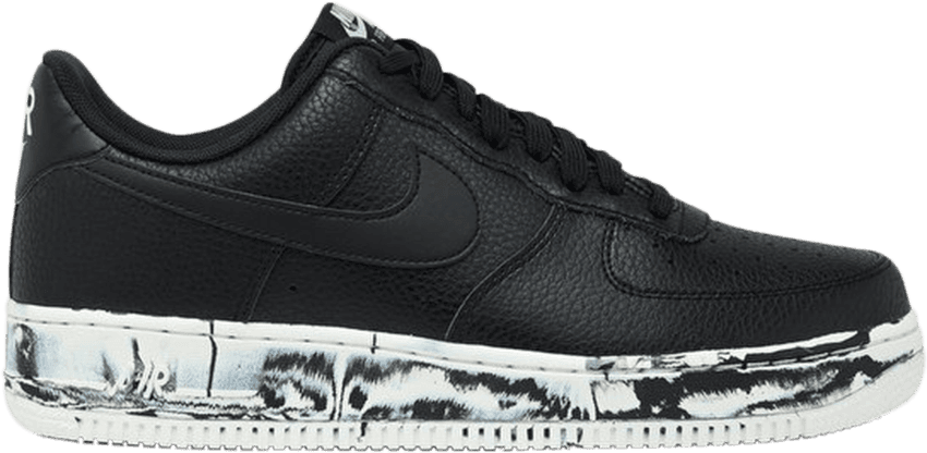 nike air force 1 black marble