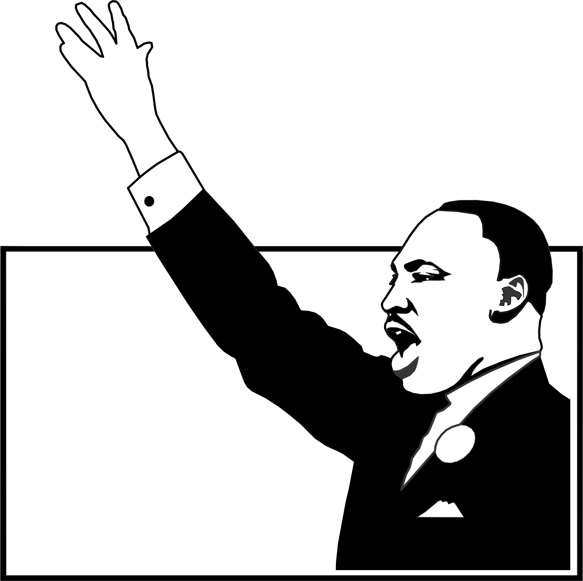 This Free Icons Png Design Of Martin Luther King (2324x2318), Png Download