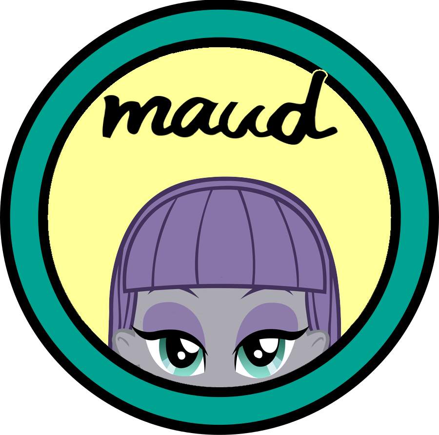 Daria, Equestria Girls, Humanized, Logo, Maud Pie, (900x893), Png Download