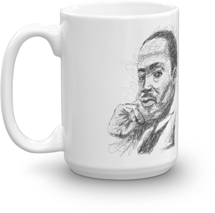 Martin Luther King Jr (1000x1000), Png Download