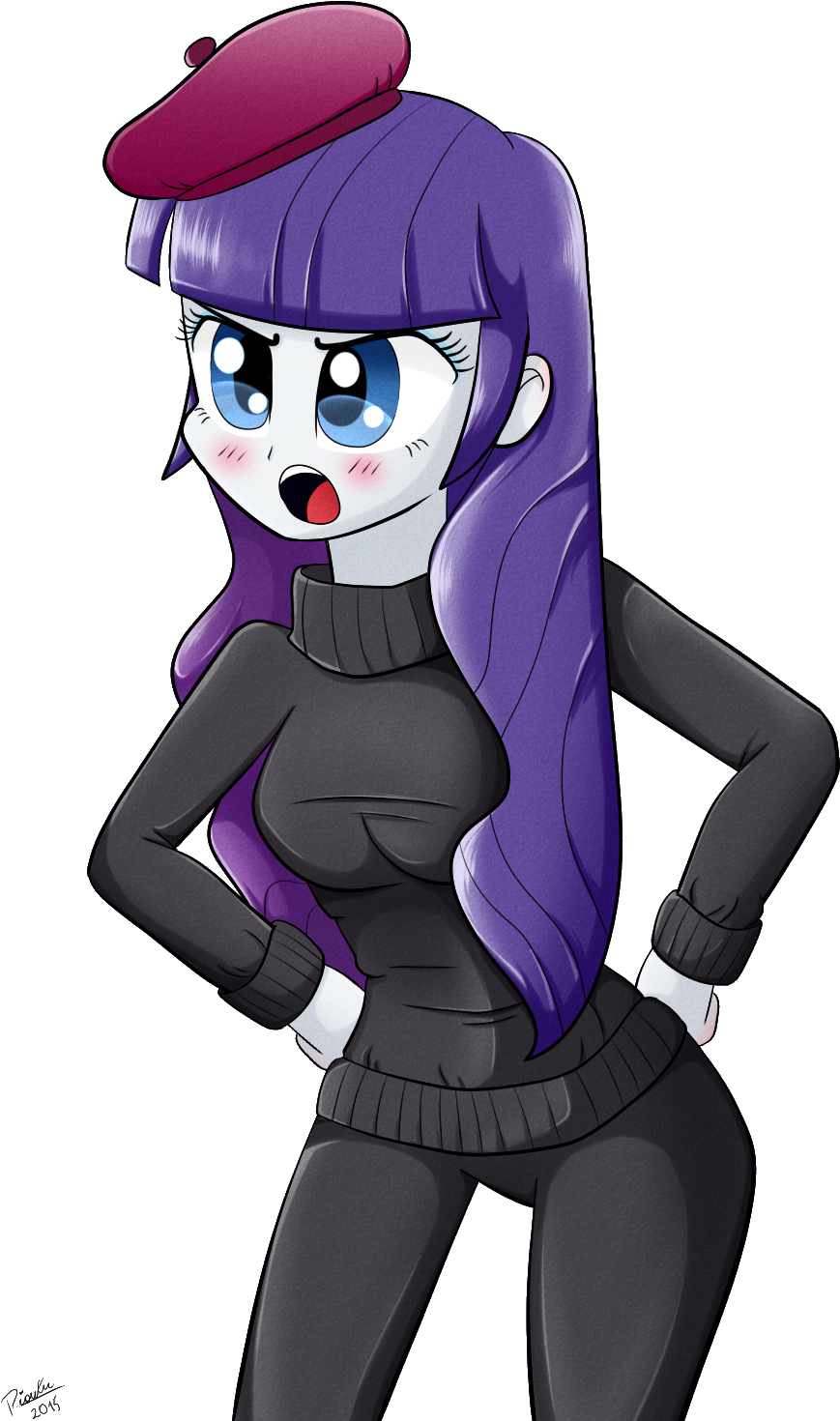 Riouku, Background Removed, Beatnik Rarity, Beret, (900x1500), Png Download