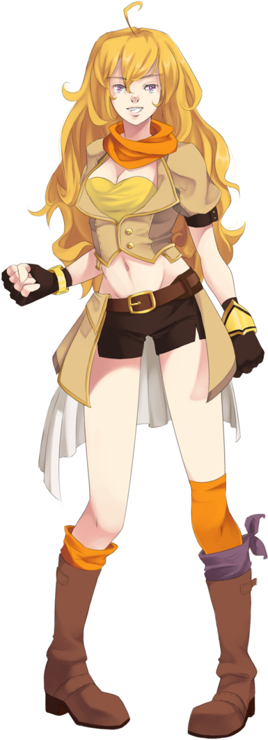 Yang Fanart Rwby By Supertschakko Rwby Yang Fan Art (709x1126), Png Download
