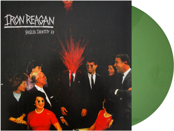 Iron Reagan “spoiled Identity” Vinyl Lp (600x600), Png Download