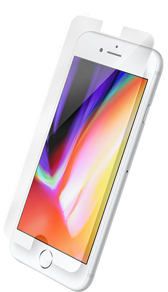 Tempered Glass Screen Protector- Iphone (600x600), Png Download