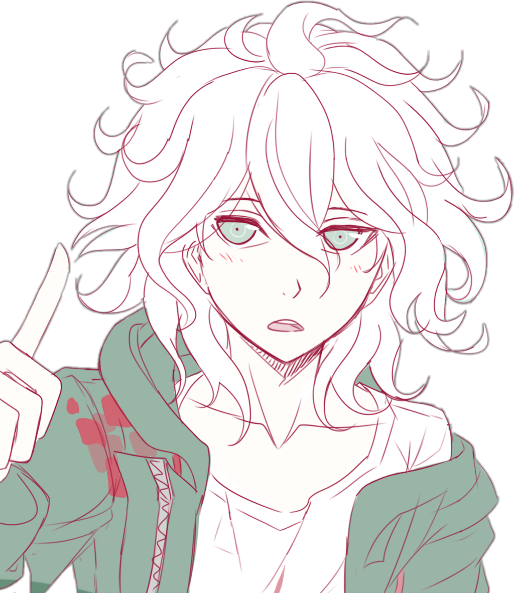 Danganronpa Danganronpa Nagitokomeada Nagito Komaeda (1024x1182), Png Download