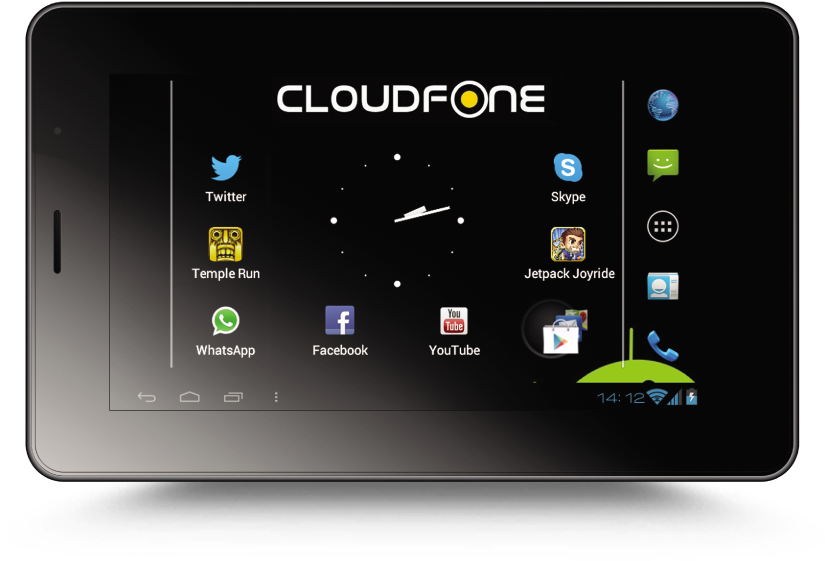 Cloudfone 700d Device Specifications (879x710), Png Download