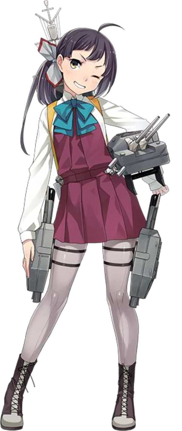 Destroyer Kancolle (600x1418), Png Download