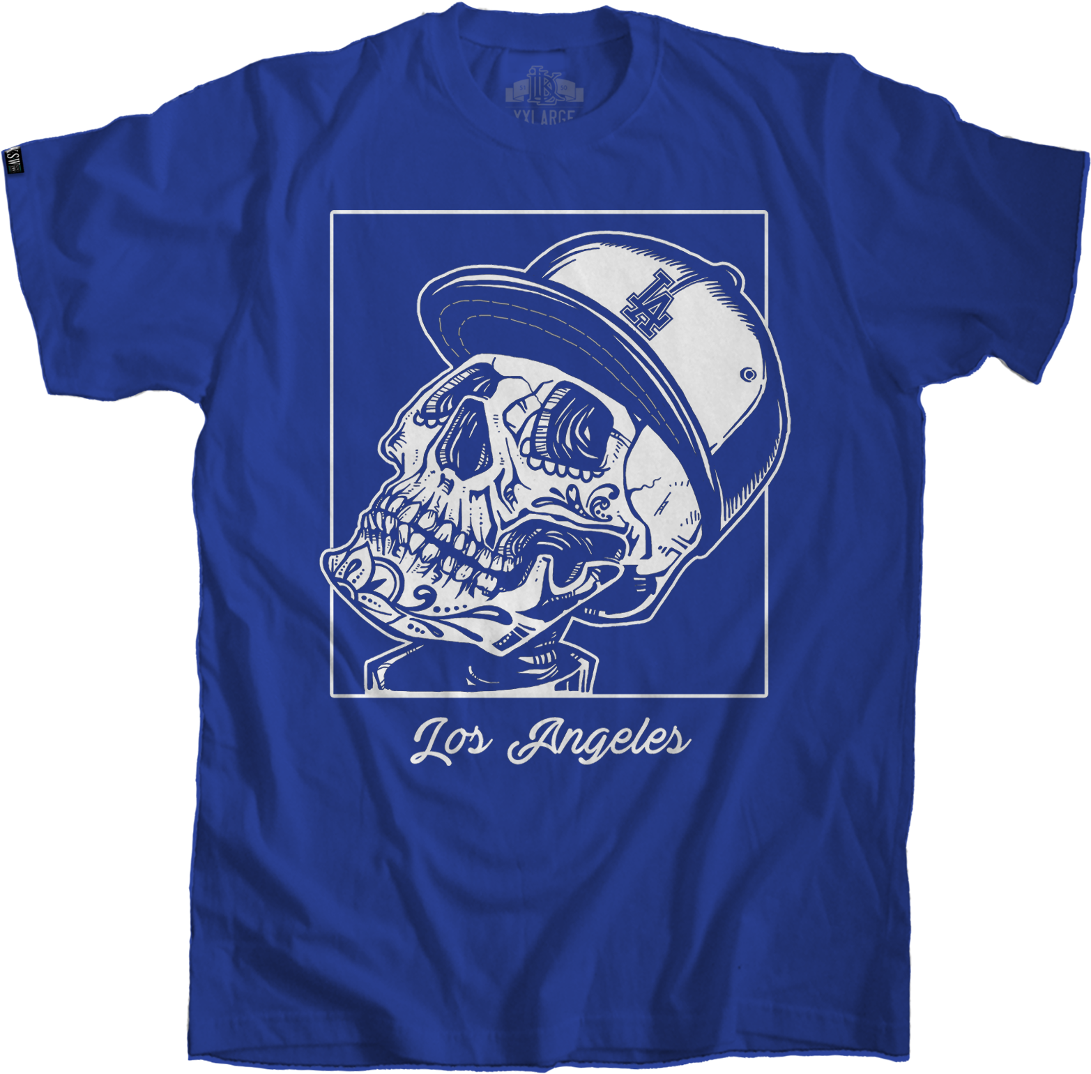 Dia De Los Muertos- Blue (1840x1780), Png Download