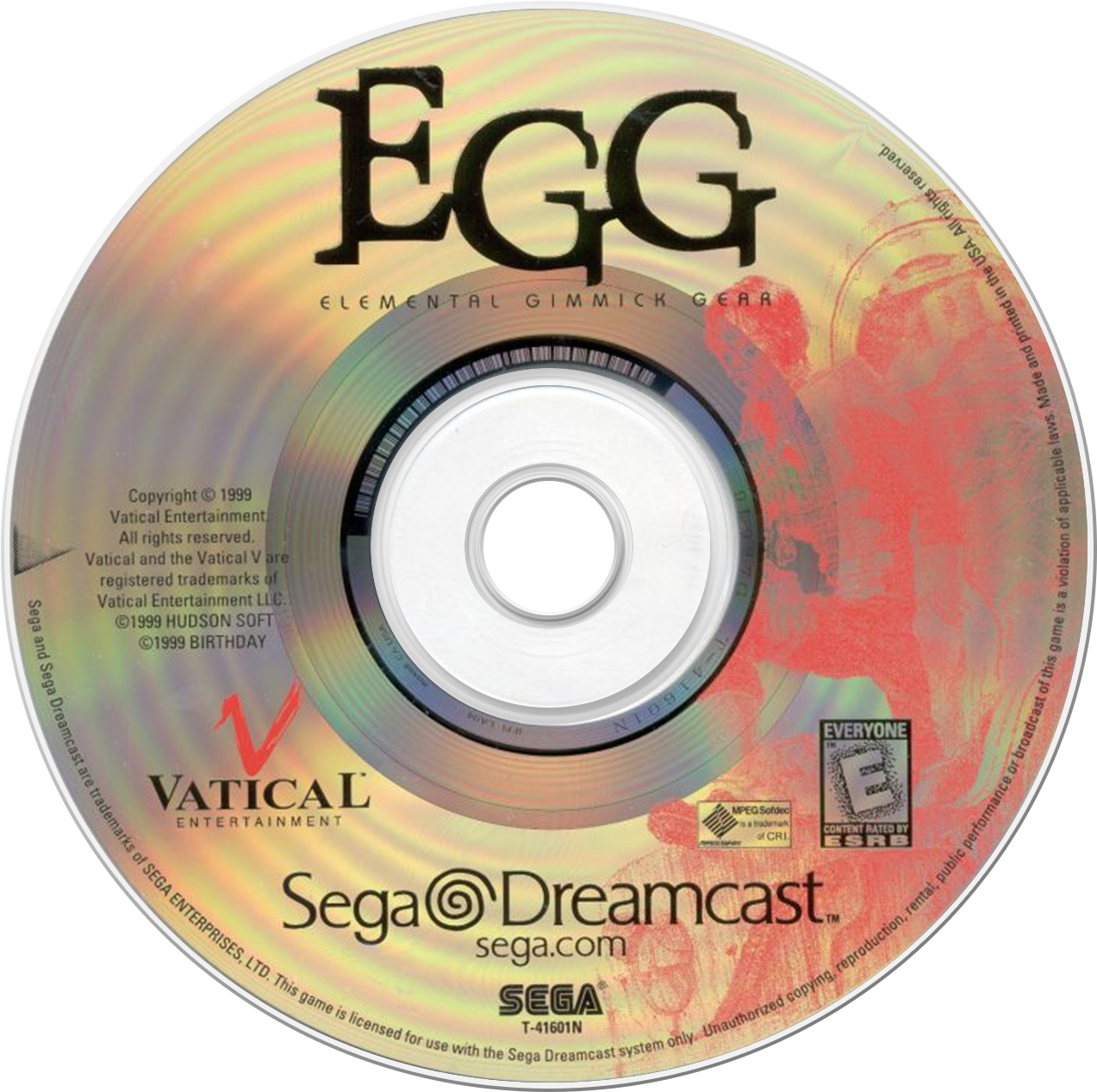 Sega Dreamcast Disc Images (1280x1280), Png Download