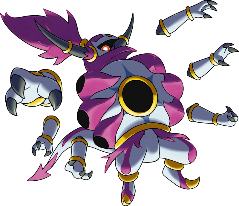 Pokemon Hoopa-unbound Is A Fictional Character Of Humans (800x690), Png Download