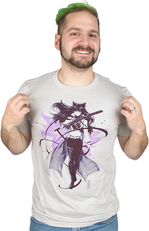 Rwby Vintage Blake Belladonna Tee Rwby Vintage Blake (800x800), Png Download