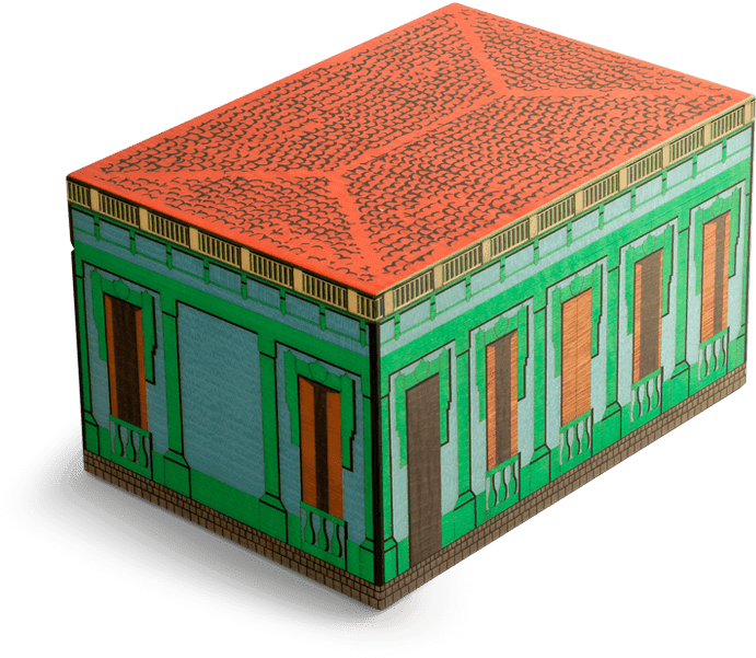 Elie Bleu Cigar Humidors (750x750), Png Download