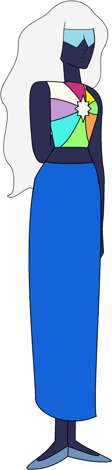 Crystal Gem Mega-fusion (459x1590), Png Download
