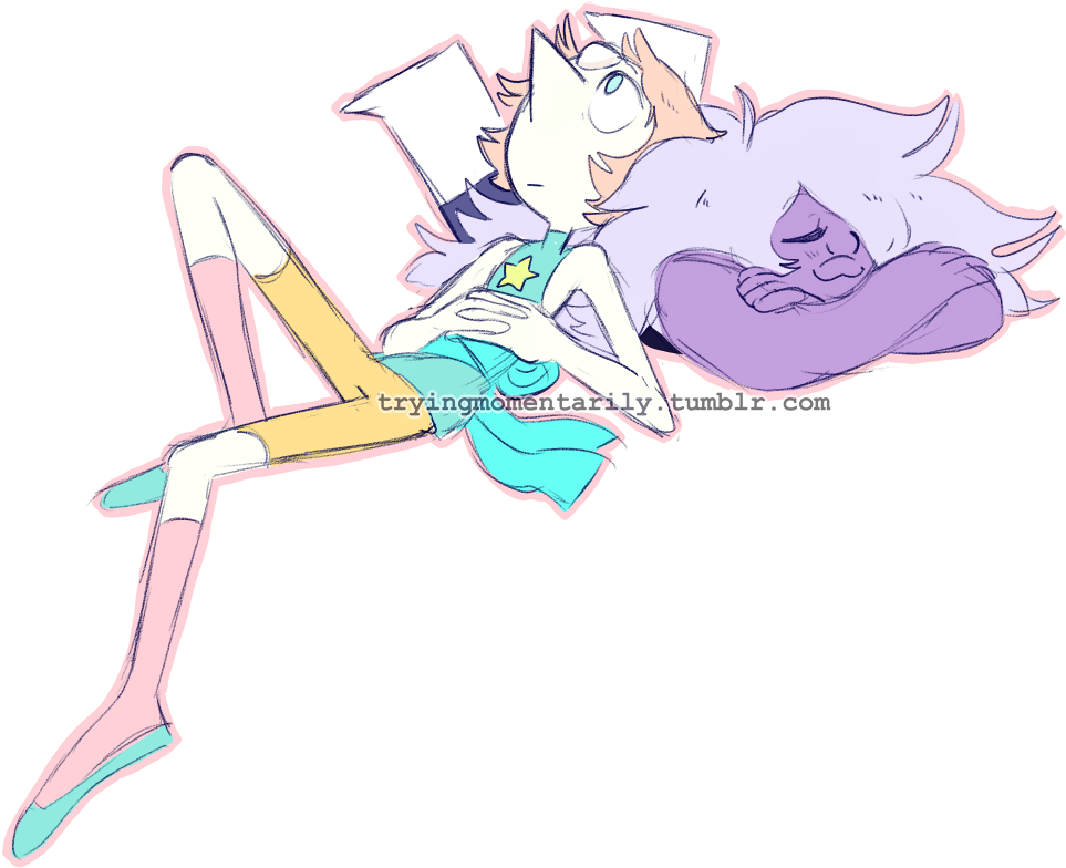 Just Thinking Perla Steven Universe, Amethyst, Madness, (1000x855), Png Download
