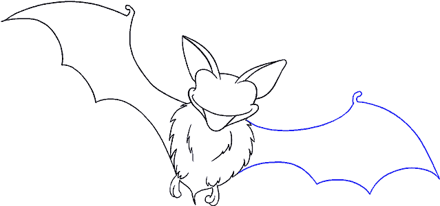 How To Draw Bat (678x600), Png Download
