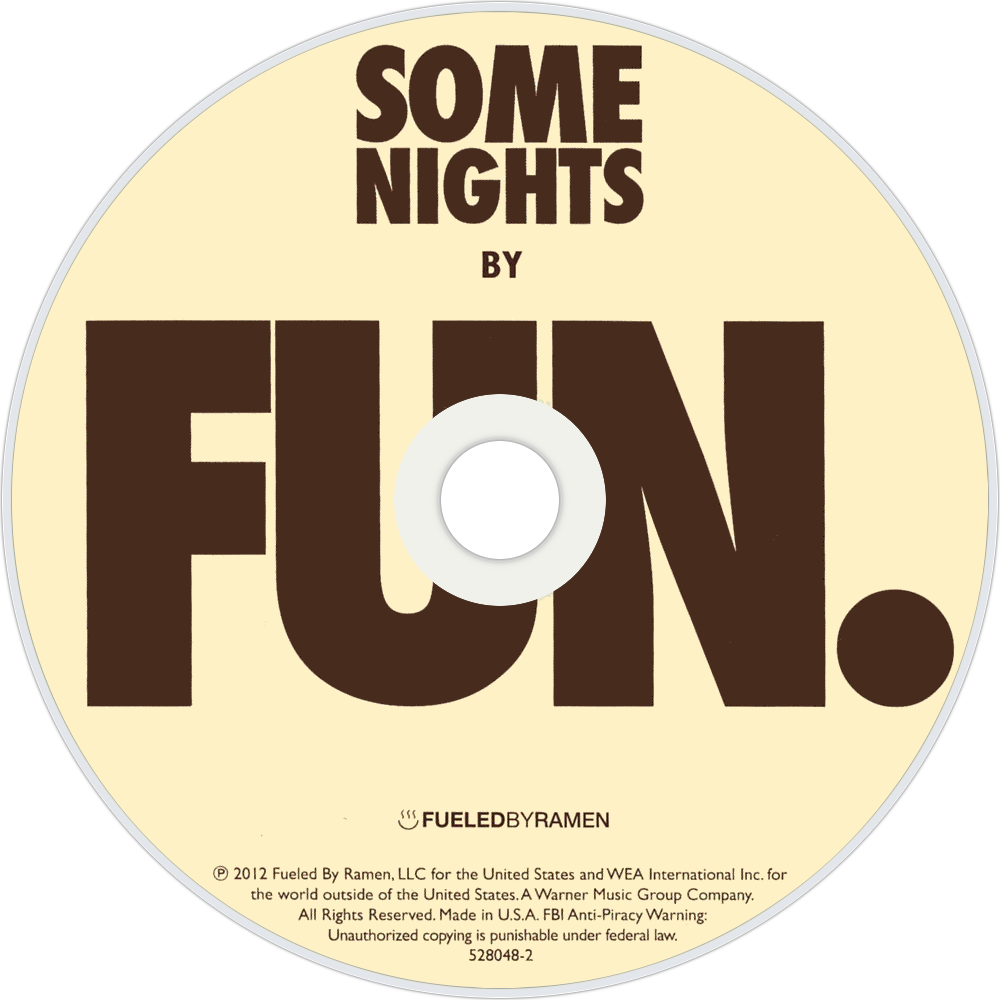 Some Nights Cd Disc Image (1000x1000), Png Download