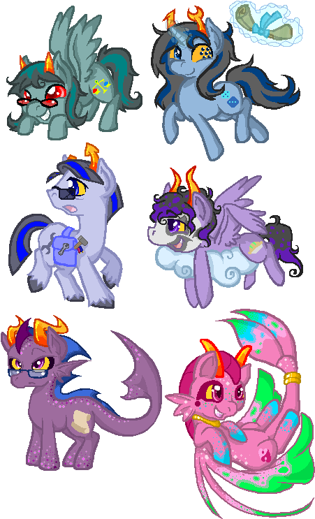 Paintsplatter, Cloud, Earth Pony, Equius Zahhak, Eridan (563x762), Png Download