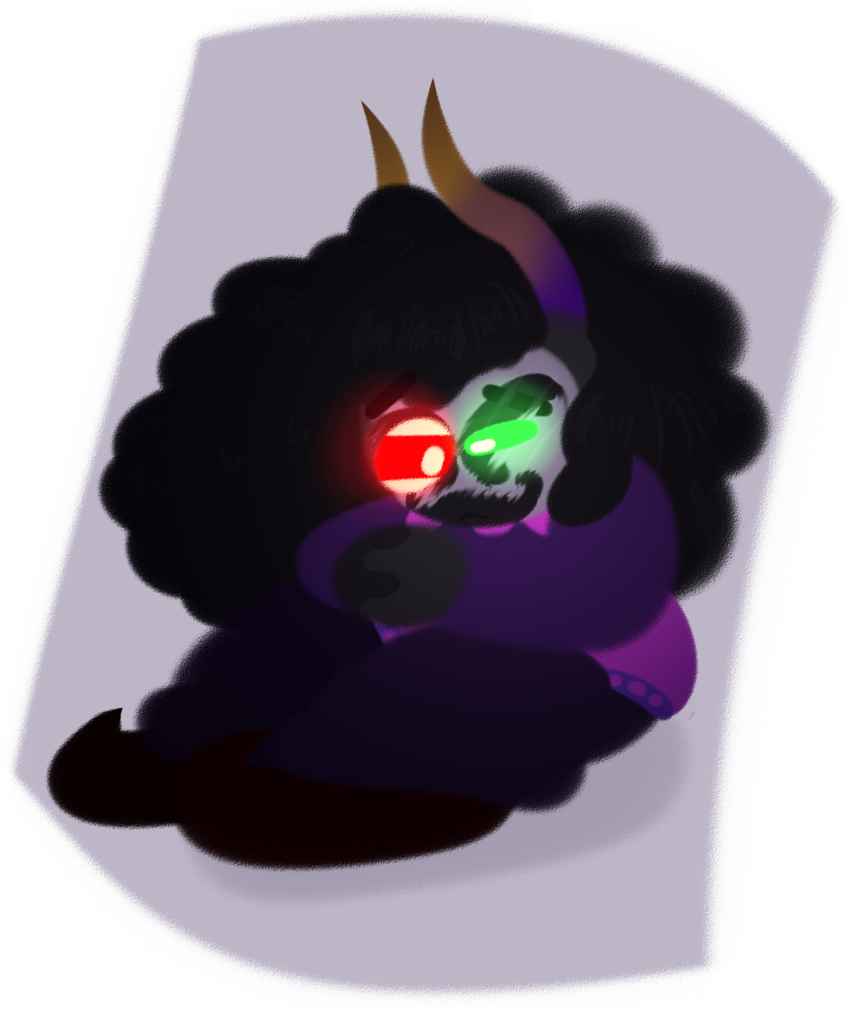 Gamzee Week Day Five So They Really Just Left Him In (1280x1493), Png Download