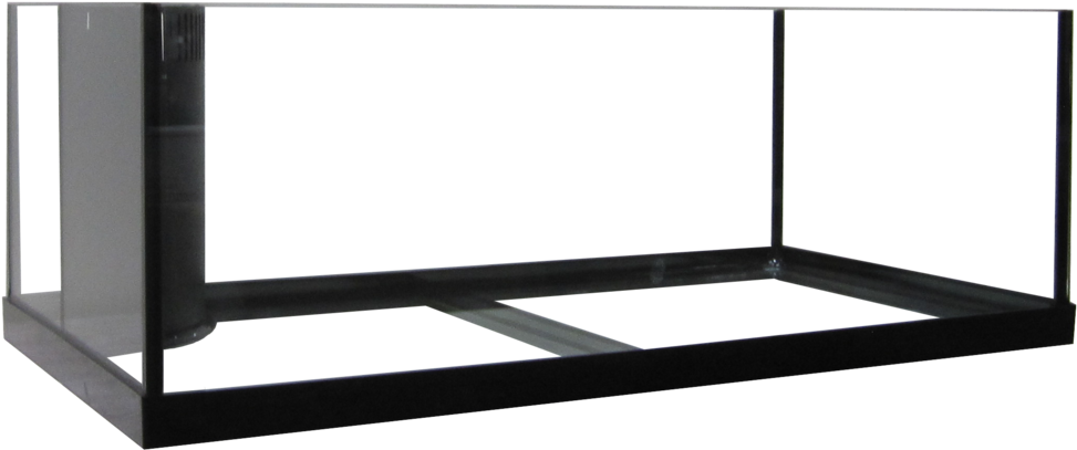 34 Rimless Frag Reef Ready Aquarium (1000x443), Png Download