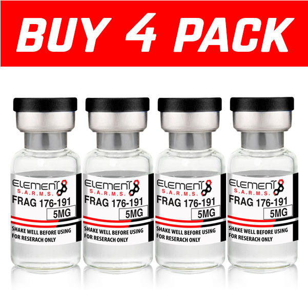 Frag 176 191 5mg 4 Pack (600x600), Png Download