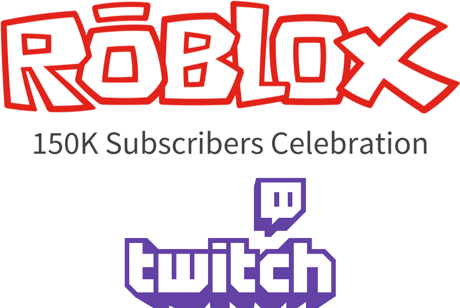 Roblox's 150k Twitch Followers Celebration (960x720), Png Download