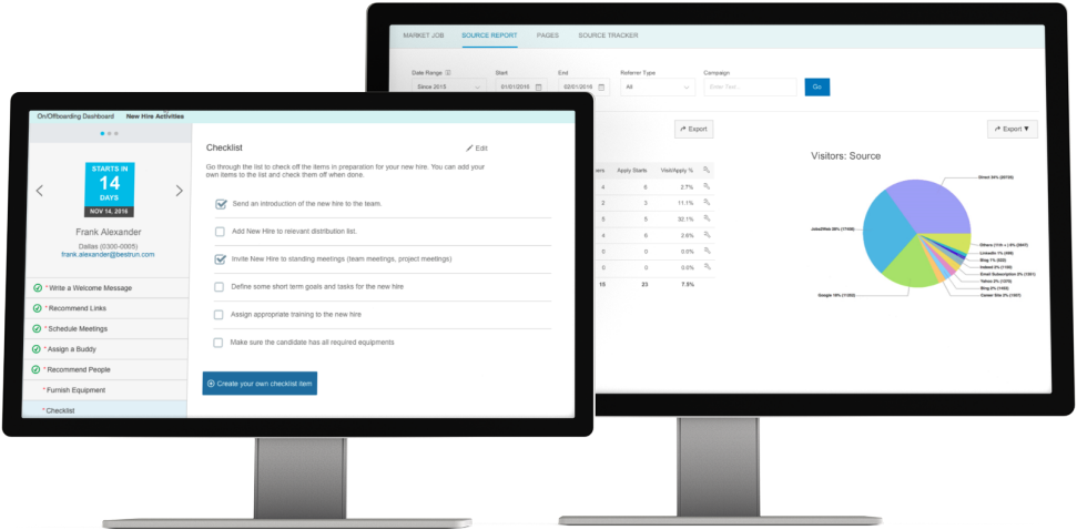 Sap Successfactors Onboarding And Ats System Software (970x485), Png Download