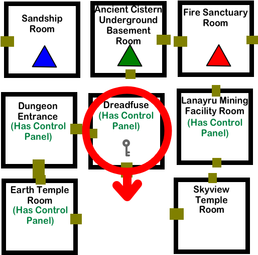 From The Earth Temple Room, Rearrange The Rooms As (600x600), Png Download