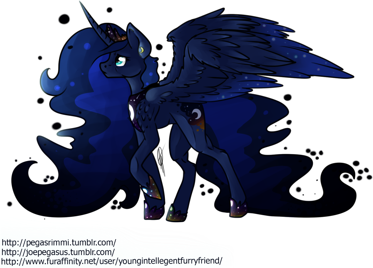 Rimmi1357, Ethereal Mane, Older, Princess Luna, Safe, (1280x960), Png Download