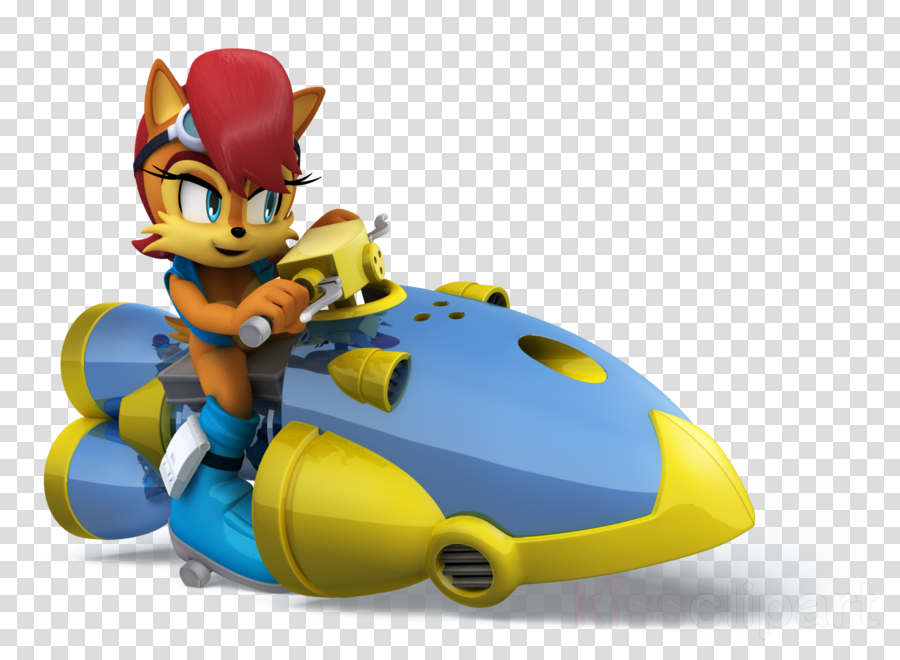 Download Sonic And Sega All Stars Racing Amy Rose Clipart (900x660), Png Download
