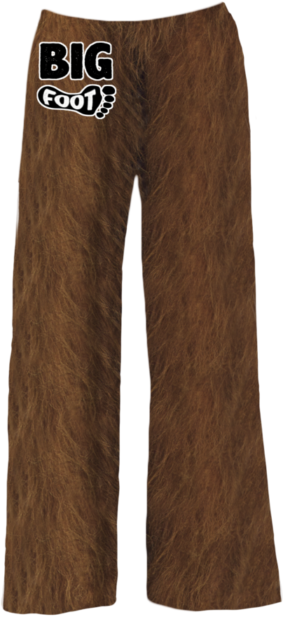 Big Foot Lounge Pants (768x1024), Png Download