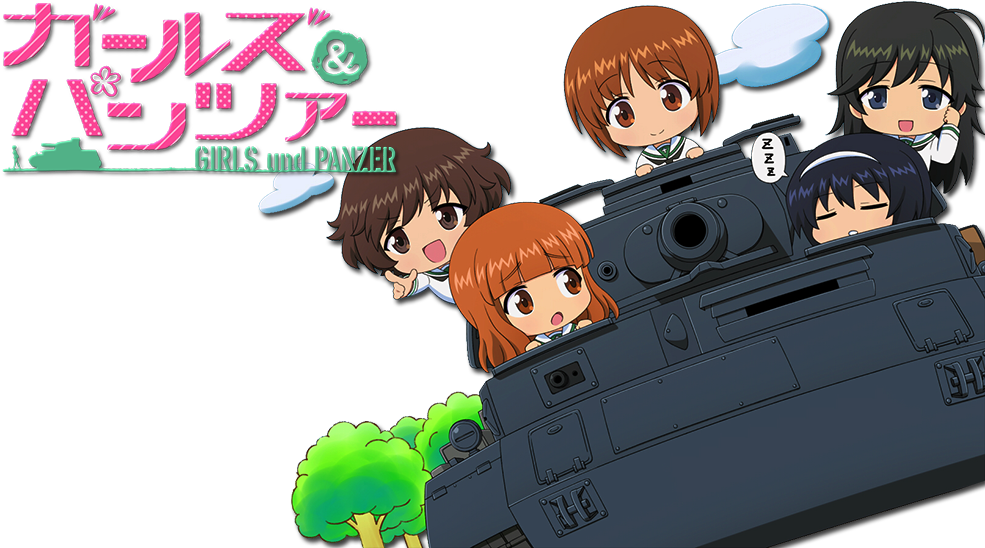 Girls Und Panzer Image (1000x562), Png Download