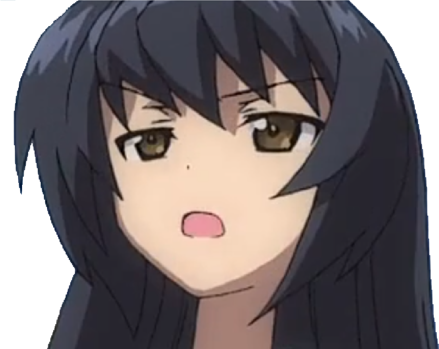 Sticker Emyjvc Mako Girls Und Panzer Wtf Etonnee Question (1600x1200), Png Download