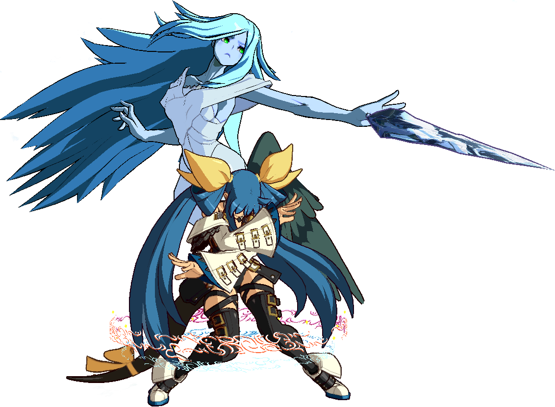 Ggxrd-r Dizzy 4s (1132x831), Png Download