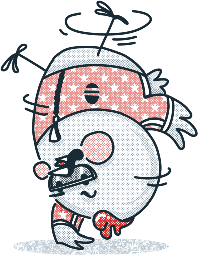 Grub Gals Dizzy (1000x1073), Png Download