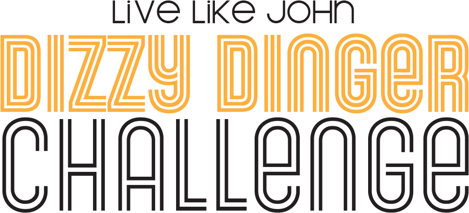 Dizzy Dinger Challenge Logo (1085x498), Png Download
