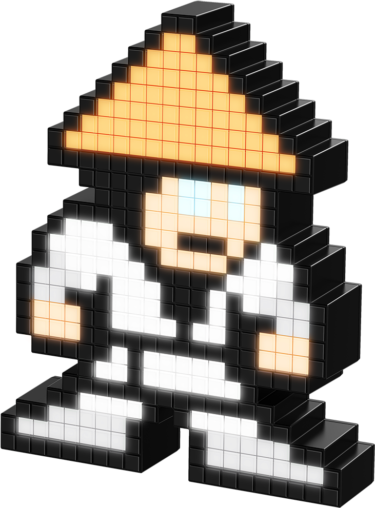 Mortal Kombat Raiden Pixel Pals Light1 (800x1296), Png Download