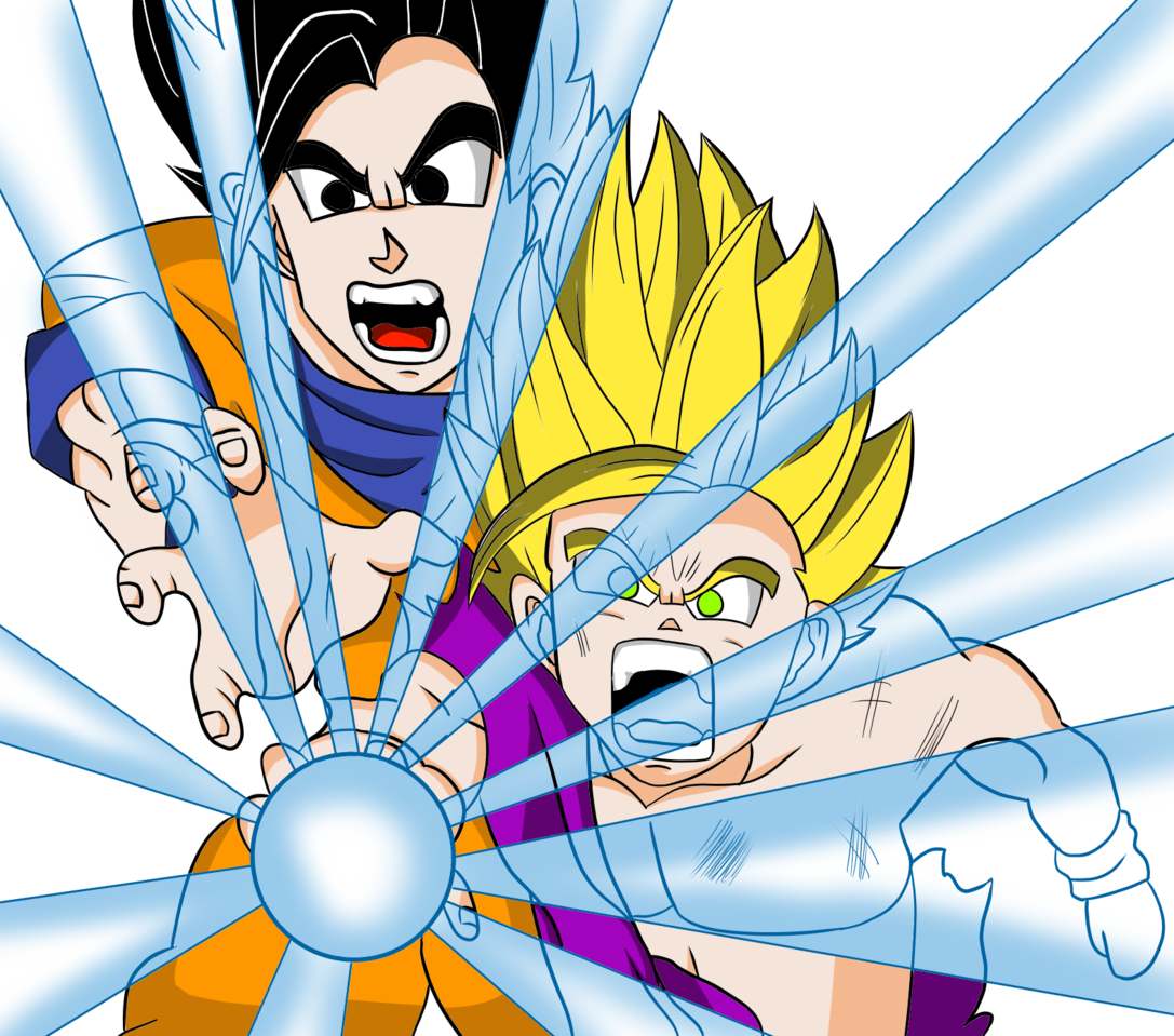 Kamehameha Png (1087x959), Png Download