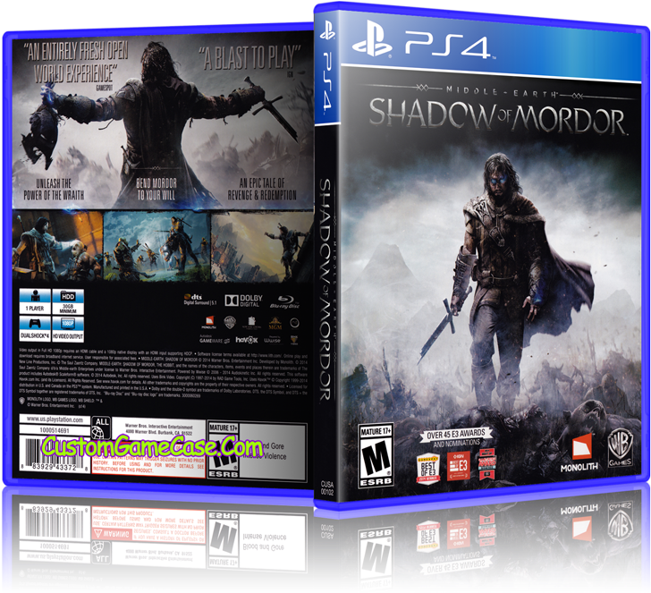 Middle-earth Shadow Of Mordor (800x685), Png Download