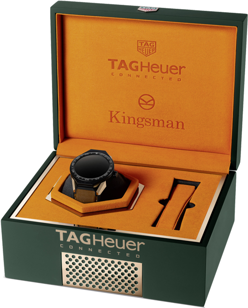 Tag Heuer Connected Modular 45 Kingsman Special Edition (606x774), Png Download