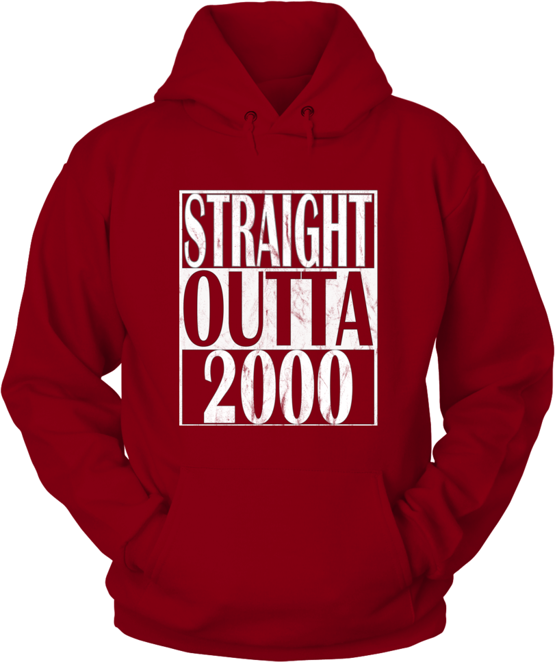 Straight Outta 2000 18th Birthday T Shirts For Men (1000x1000), Png Download