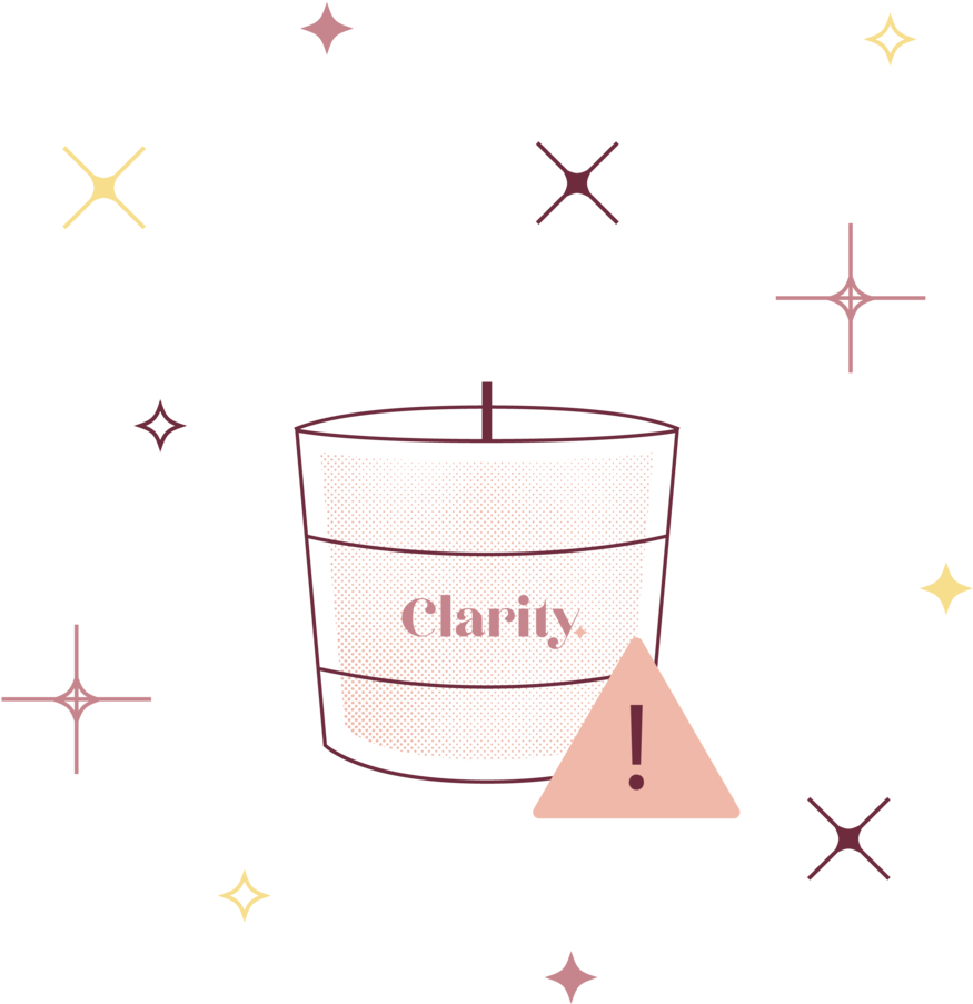 Never Leave A Burning Candle Unattended (1000x1000), Png Download