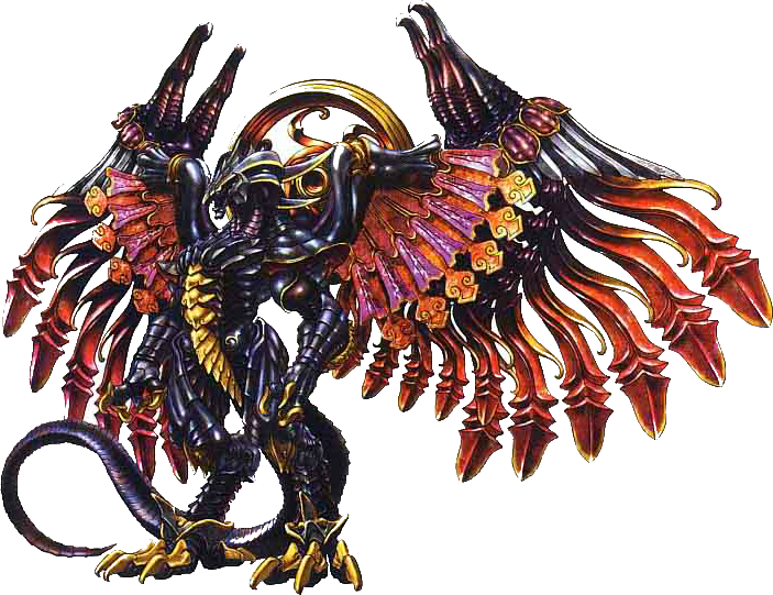 Supreme Bahamut Dragon (703x541), Png Download