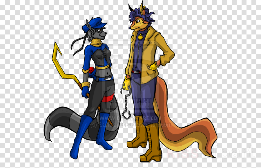 Download Female Sly Cooper Clipart Sly PNG Image with No Background -  PNGkey.com