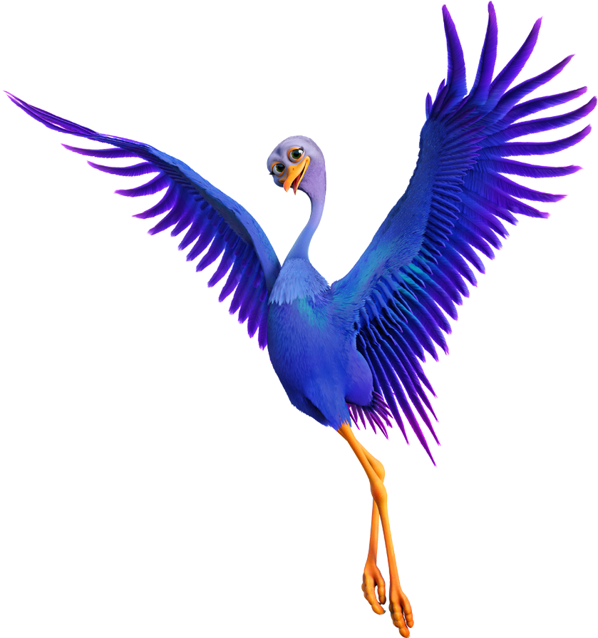 Bluecrane (846x905), Png Download