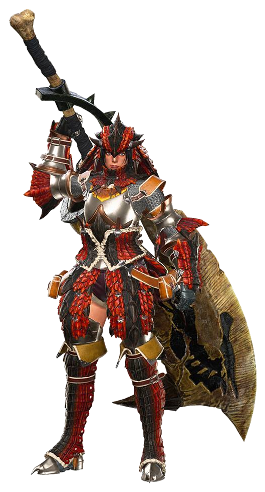 Mvcimonsterhunterpng (550x1000), Png Download